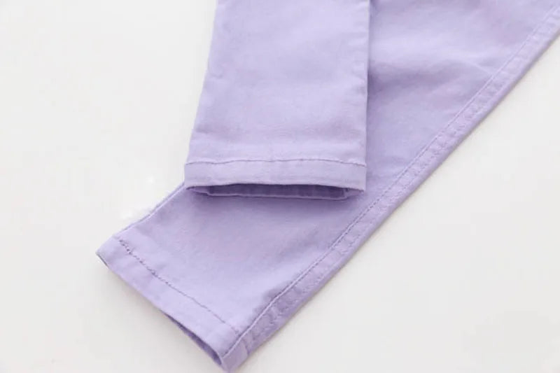 VibeWear™ — Pantalon Slim Candy Colors Fille