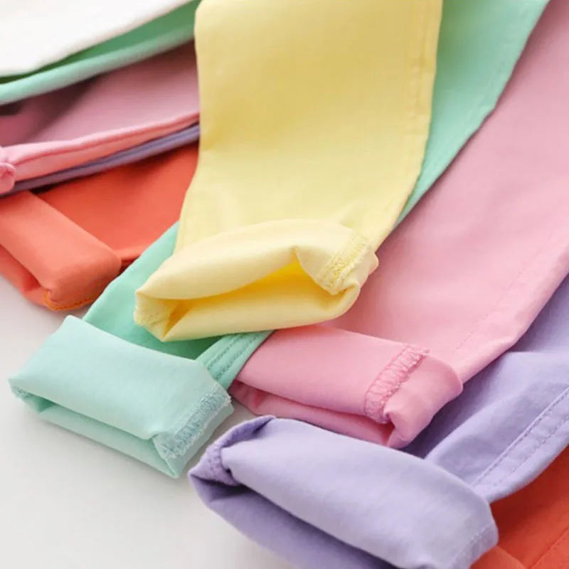 VibeWear™ — Pantalon Slim Candy Colors Fille