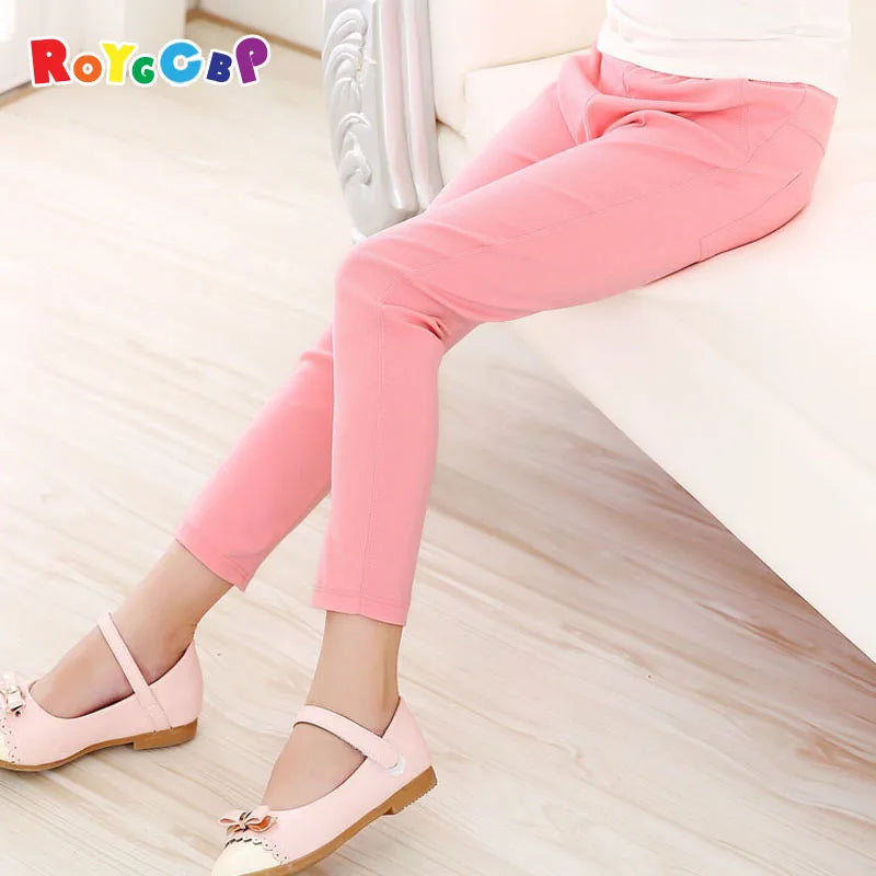VibeWear™ — Pantalon Slim Candy Colors Fille