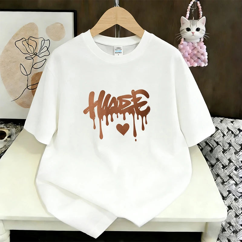 T-shirt Graffiti Femme Oversize — VibeWear