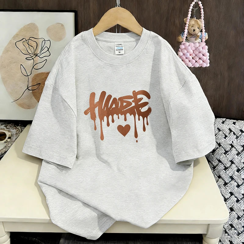 T-shirt Graffiti Femme Oversize — VibeWear