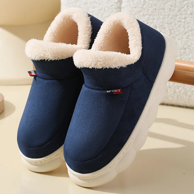 Chaussons Femme Hiver en Peluche