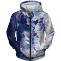 VibeWear™ — Hoodie Art Abstrait Unisex