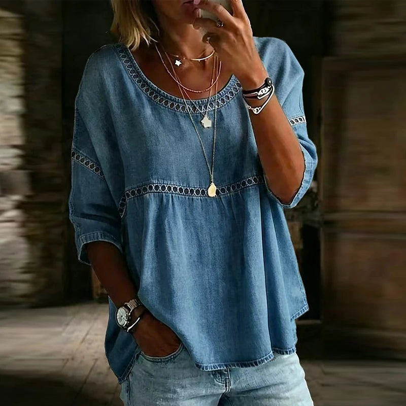 T-shirt Vintage Print Femme — VibeWear