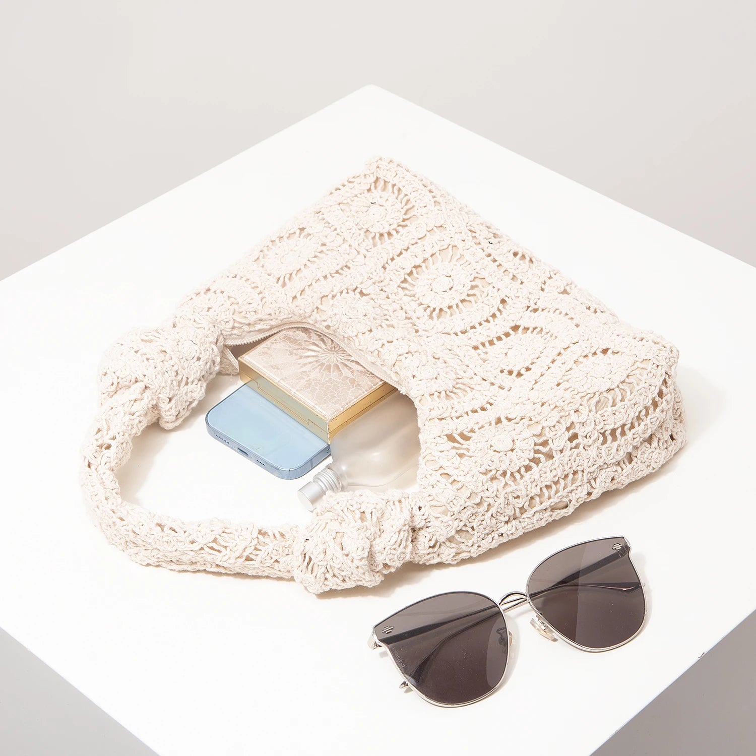 VibeWear™ Sac de Plage Femme Bohème Floral — Style Été Vacation