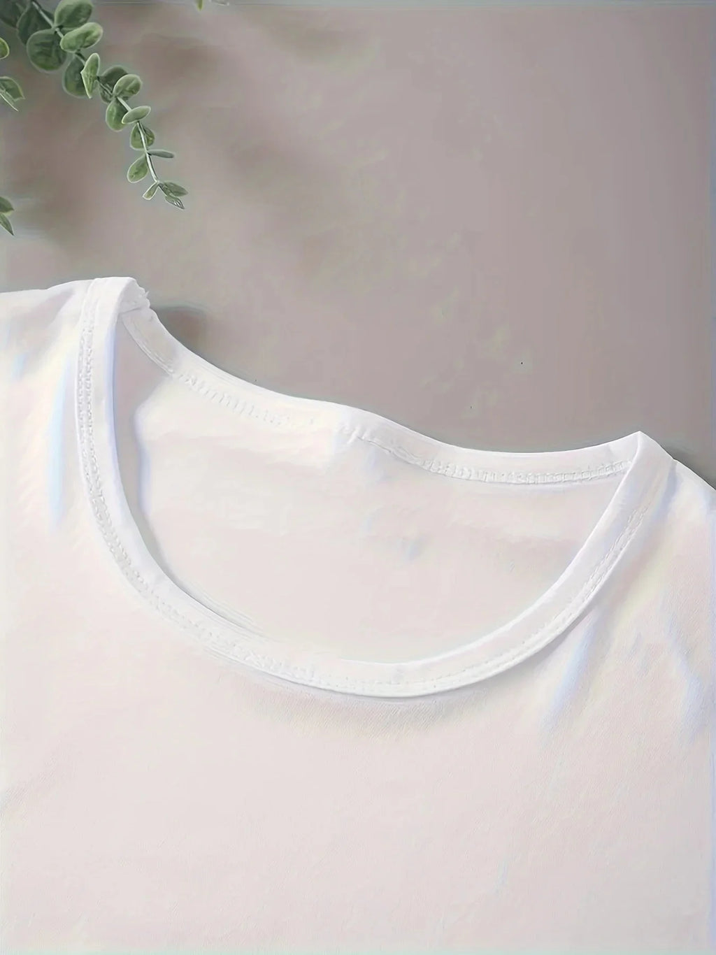 VibeWear™ Crop Top Personnalisé Photo & Logo DIY — Femme Manches Courtes XS-XL
