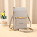 VibeWear™ Mini Sac Femme PU Tactile — Crossbody Multi-Compartiments