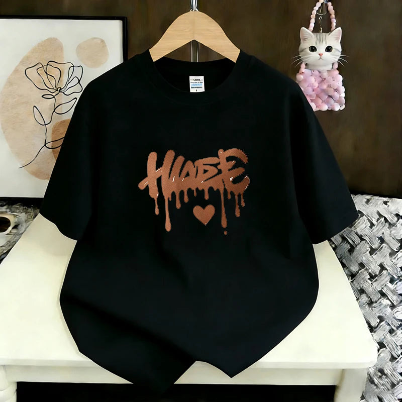 T-shirt Graffiti Femme Oversize — VibeWear