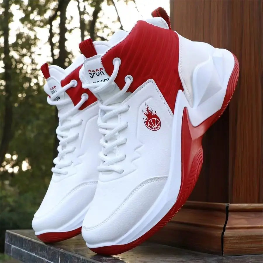 VibeWear™ Chaussures de Basket Montantes Homme — Respirantes Antidérapantes Pointures 38-49