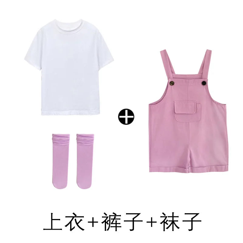VibeWear™ — Short Bretelles Candy Enfant