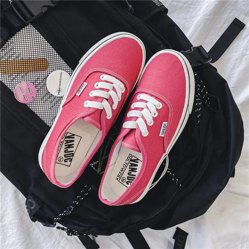 VibeWear™ Sneakers Femme Canvas Plates Streetwear — Slip-On Pointures 33-50