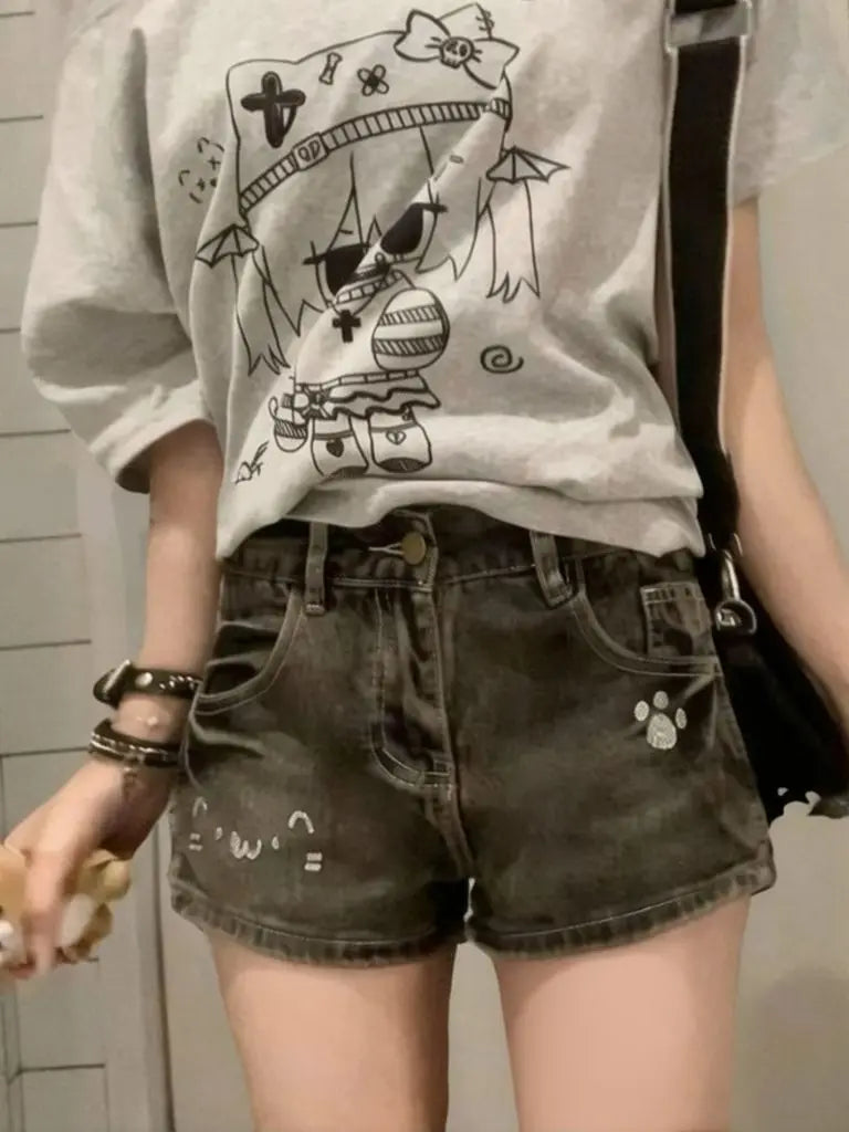 T-shirt Anime Harajuku Femme — VibeWear