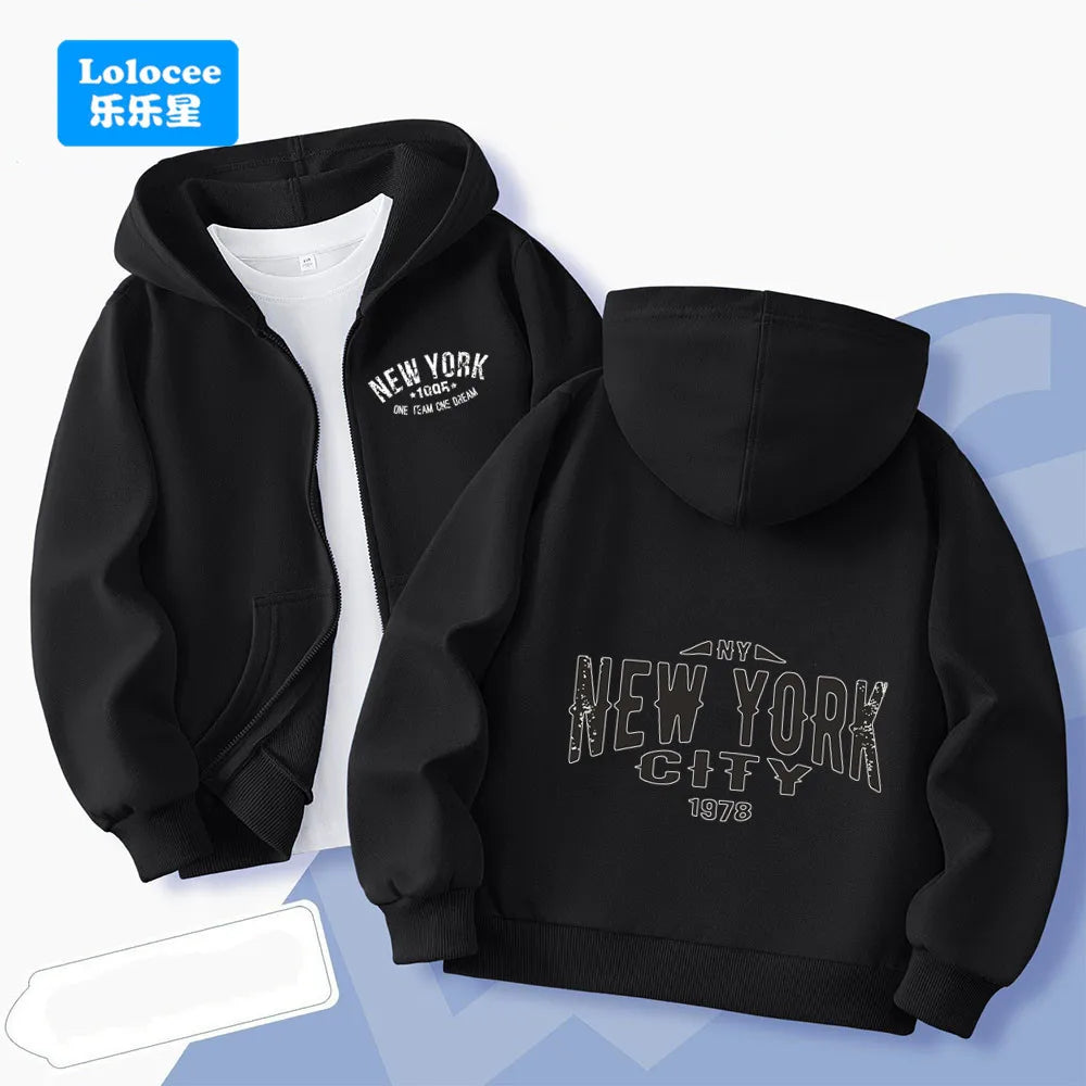 VibeWear™ — Hoodie New York City Enfant