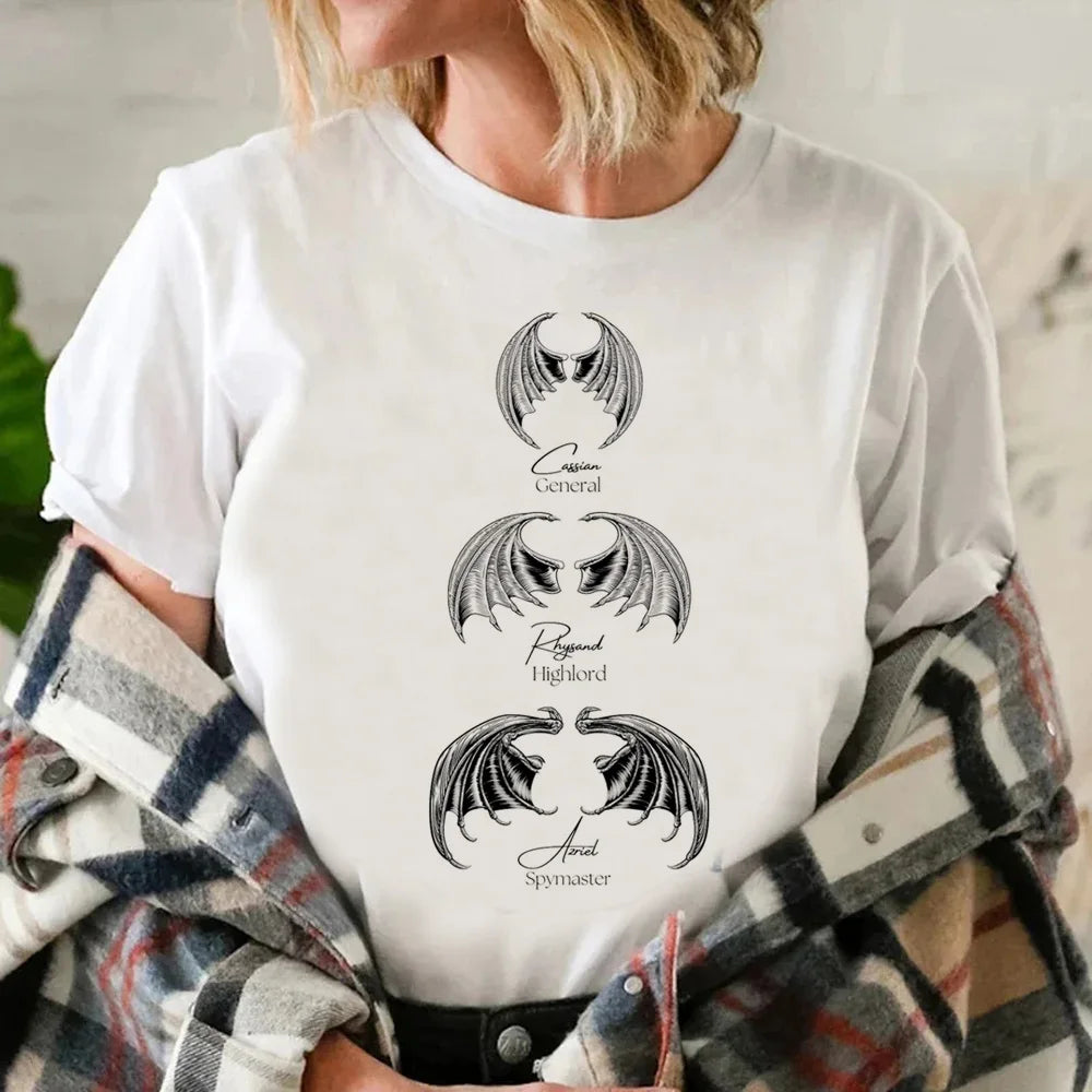 T-shirt Acotar Y2K Femme — VibeWear