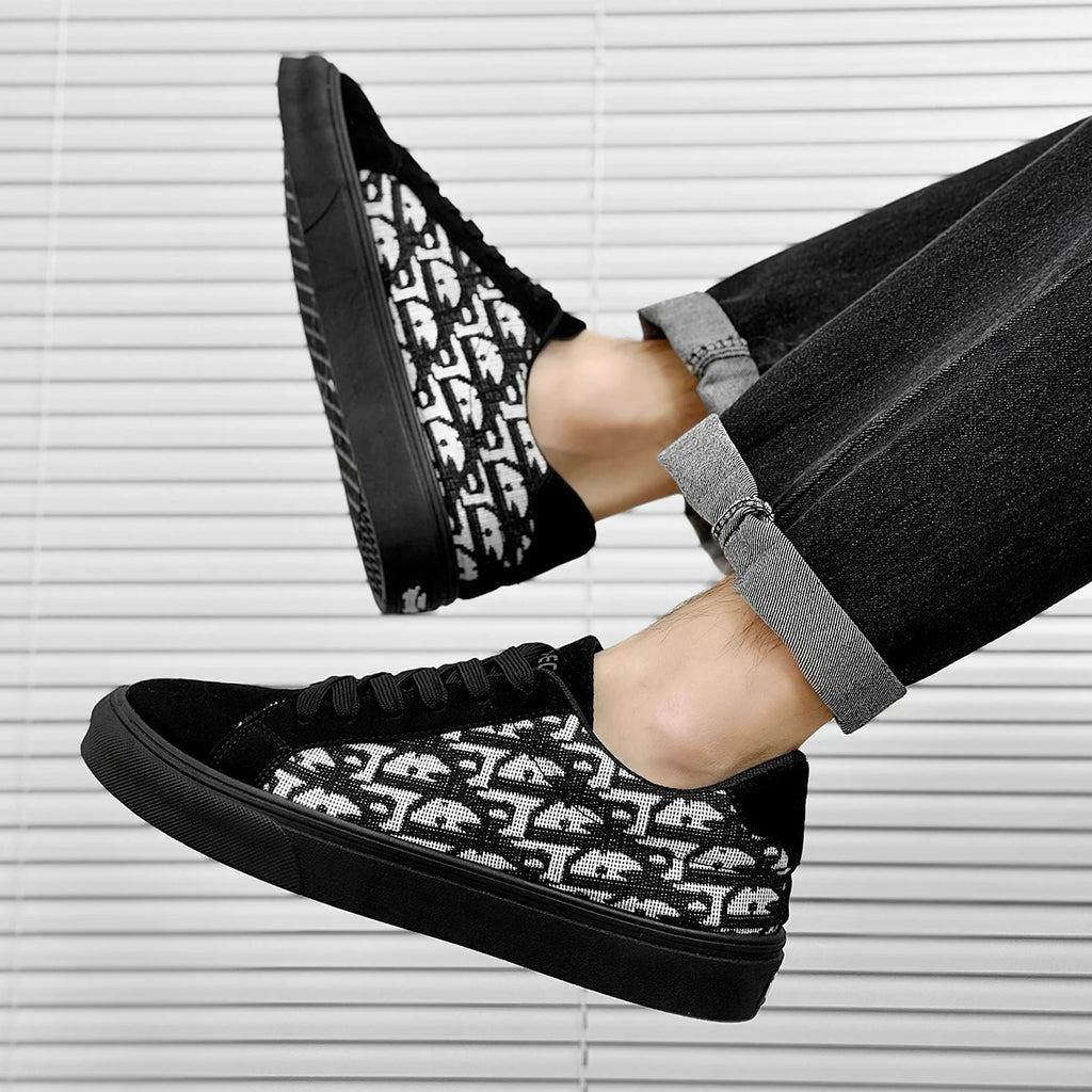VibeWear™ Sneakers Homme Canvas Style Skate — Légères & Respirantes Pointures 35-48