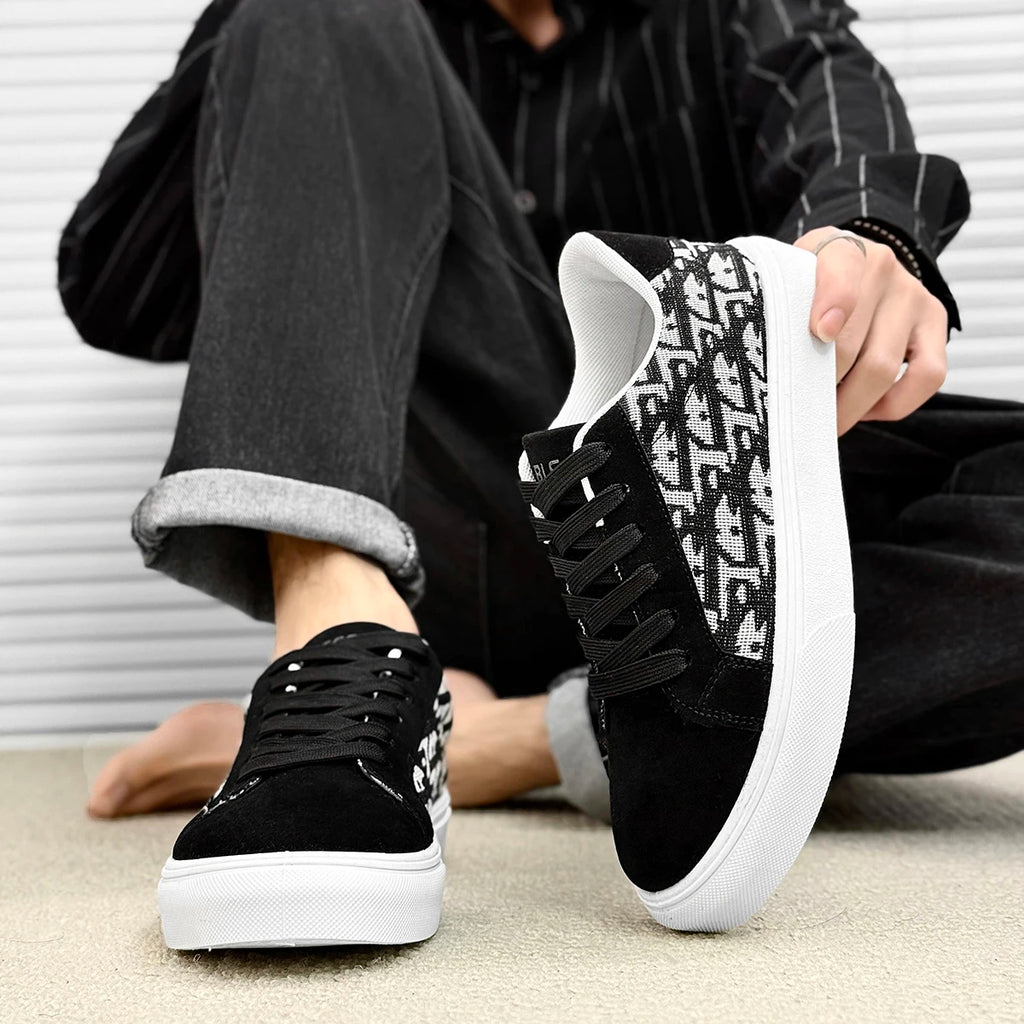 VibeWear™ Sneakers Homme Canvas Style Skate — Légères & Respirantes Pointures 35-48