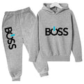 VibeWear™ Ensemble Enfant 2 Pièces Hoodie + Jogging — 14 Coloris 4-14 Ans