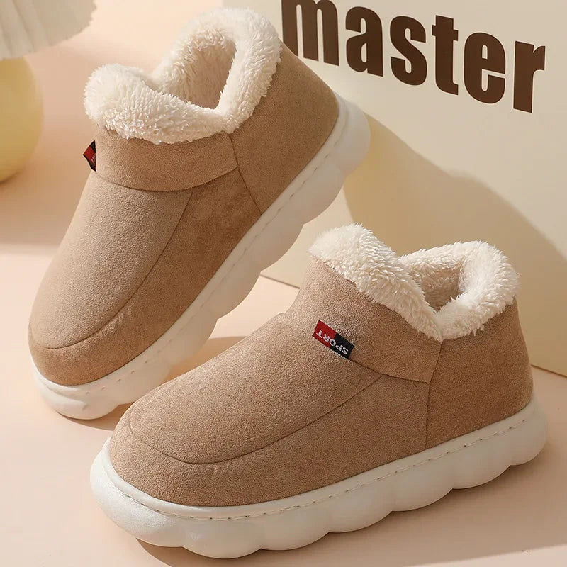 Chaussons Femme Hiver en Peluche