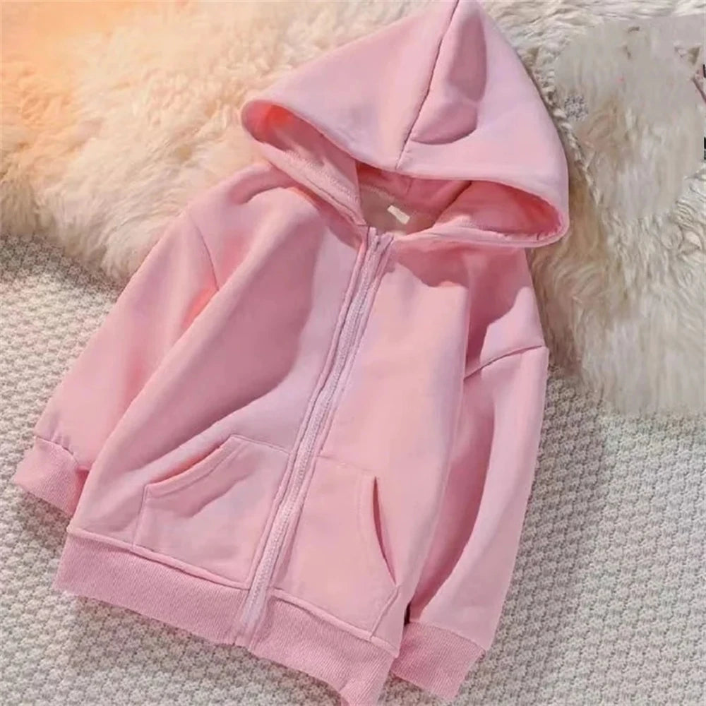 VibeWear™ — Hoodie Zippé Enfant