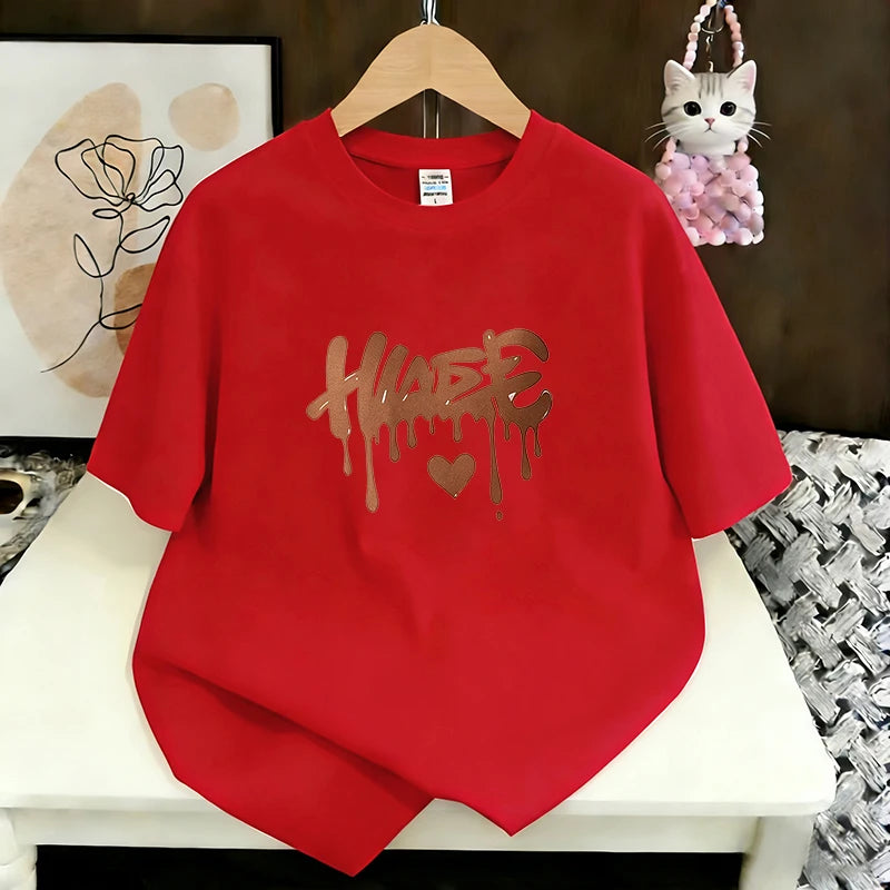 T-shirt Graffiti Femme Oversize — VibeWear