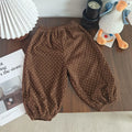 VibeWear™ Pantalon Fille Style Coréen Imprimé — 6 Mois à 8 Ans