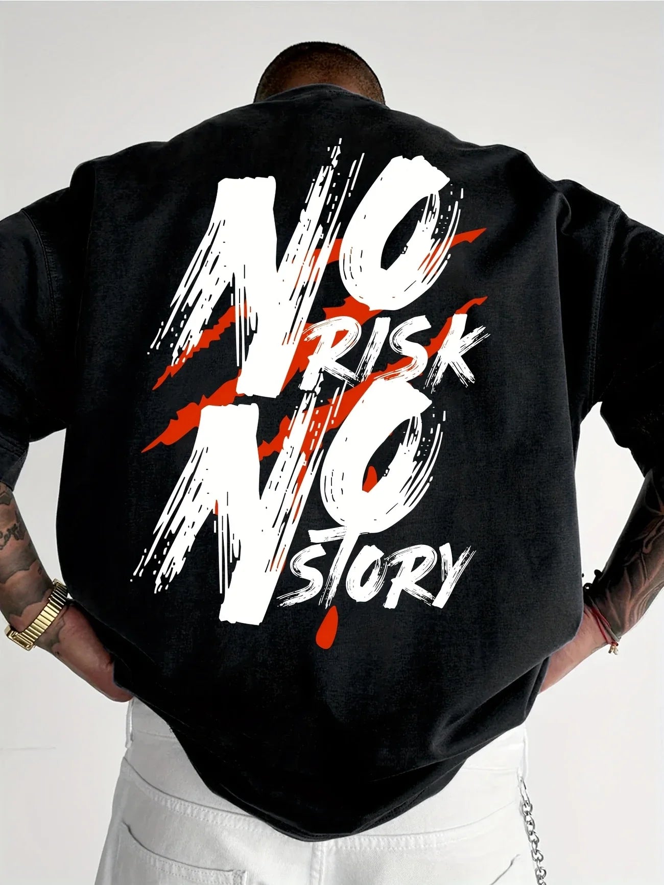VibeWear™ — T-shirt Streetwear Bold Letters Homme