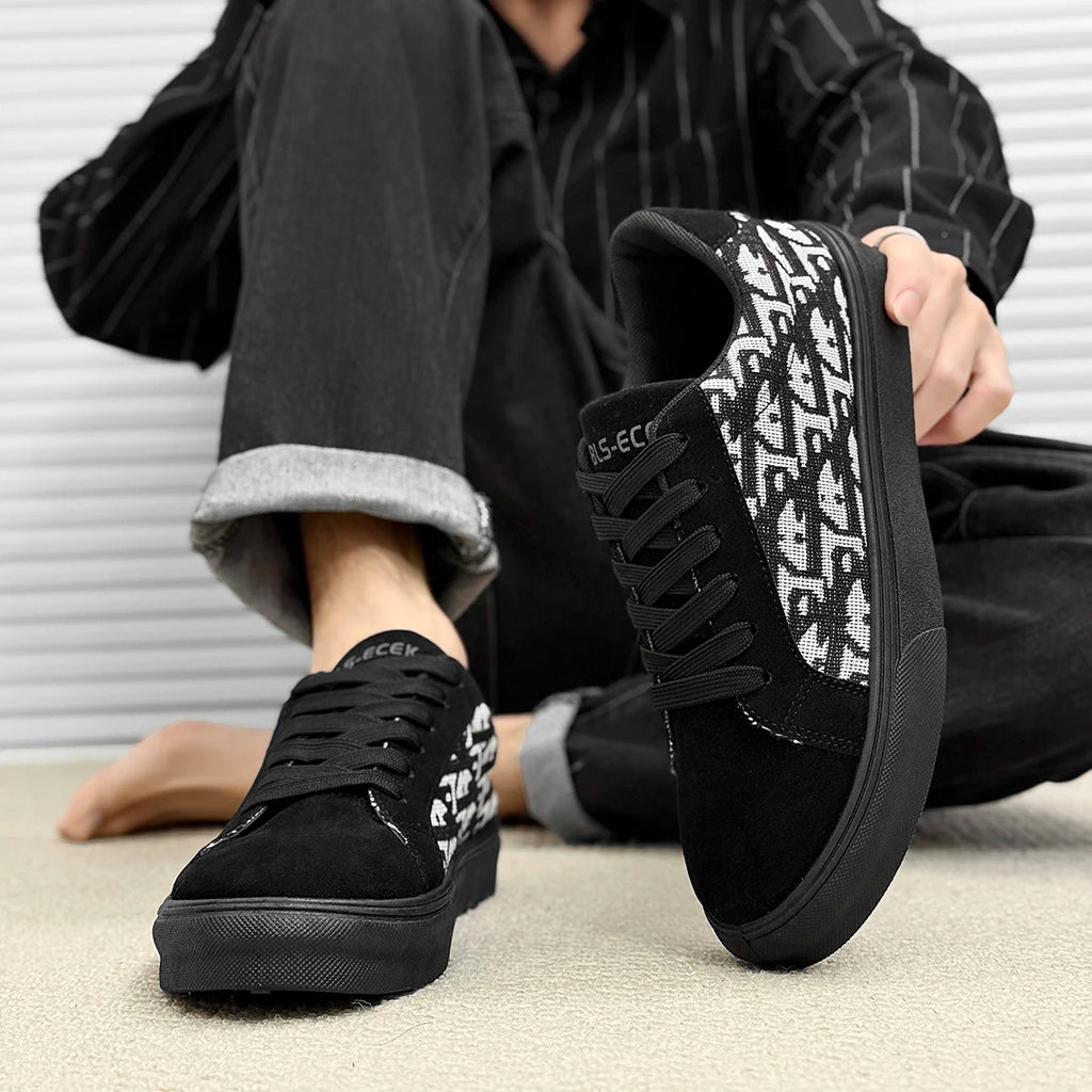 VibeWear™ Sneakers Homme Canvas Style Skate — Légères & Respirantes Pointures 35-48