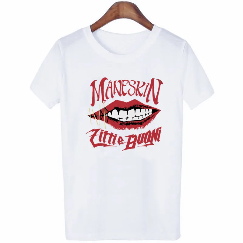 T-shirt Maneskin Streetwear — VibeWear