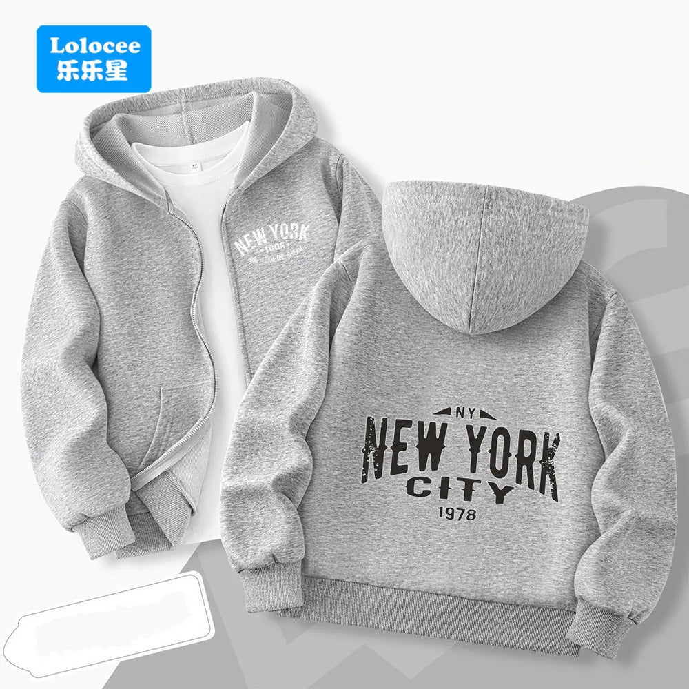 VibeWear™ — Hoodie New York City Enfant