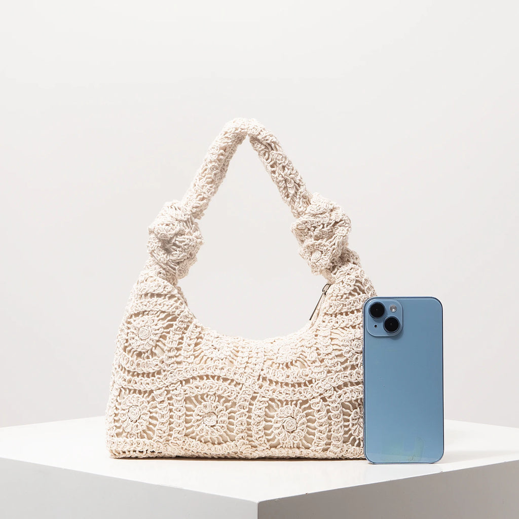 VibeWear™ Sac de Plage Femme Bohème Floral — Style Été Vacation