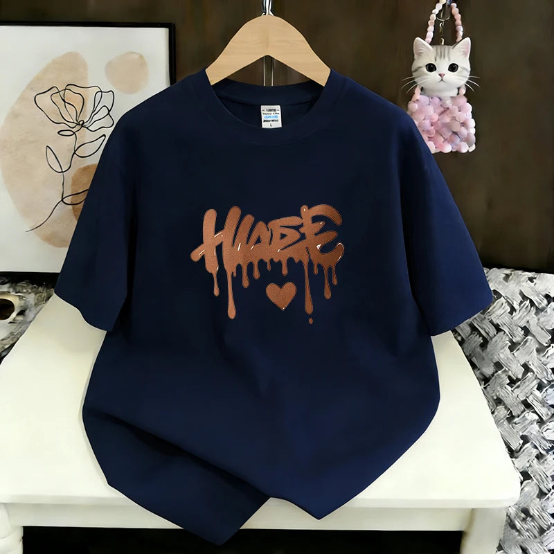 T-shirt Graffiti Femme Oversize — VibeWear