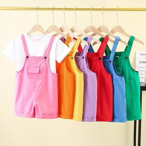Short à Bretelles Enfant