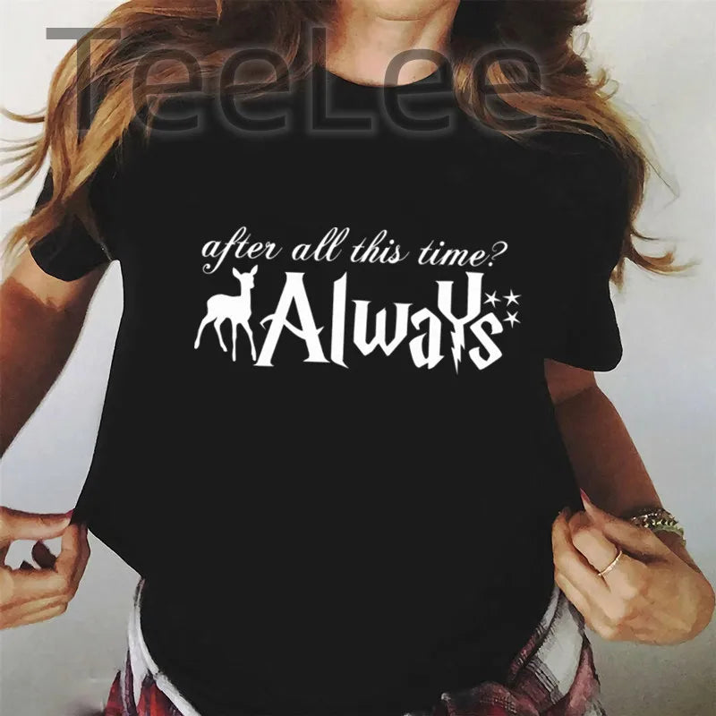 T-shirt Always — Deer Graphic — VibeWear