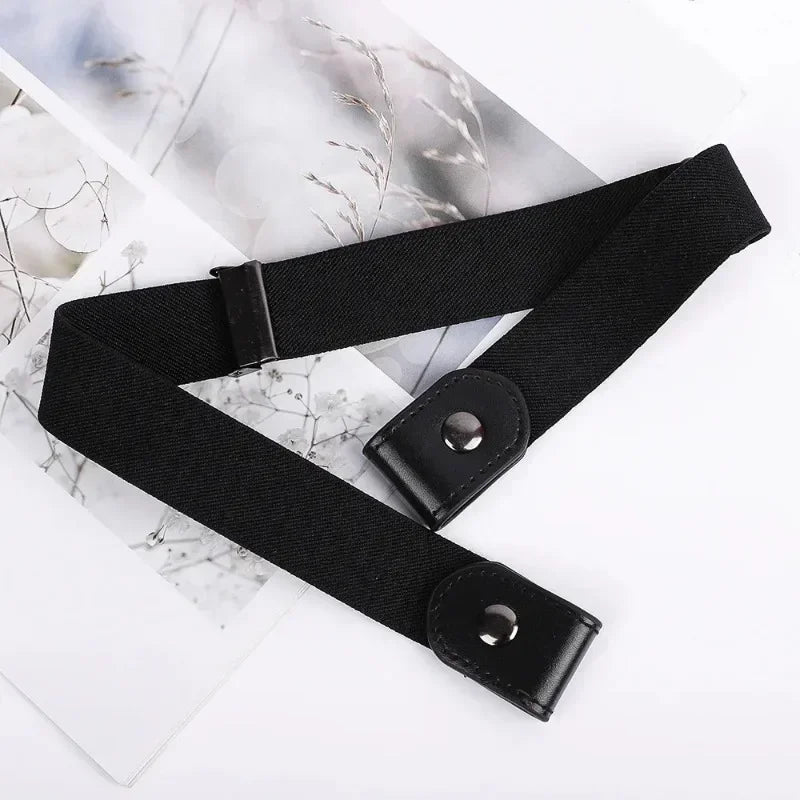 VibeWear™ Ceinture Élastique Invisible Sans Boucle — Unisexe Ajustable 85-115cm