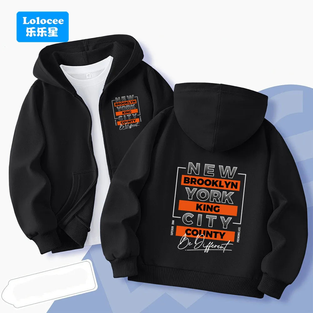 VibeWear™ — Hoodie New York City Enfant