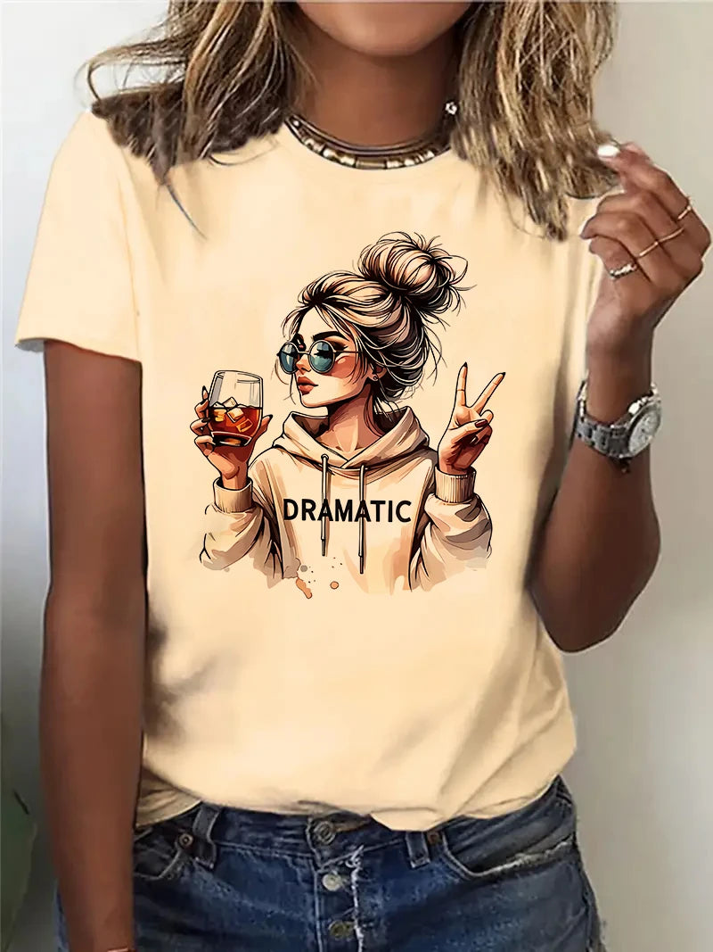 VibeWear™ Dramatic Graphic T-Shirt