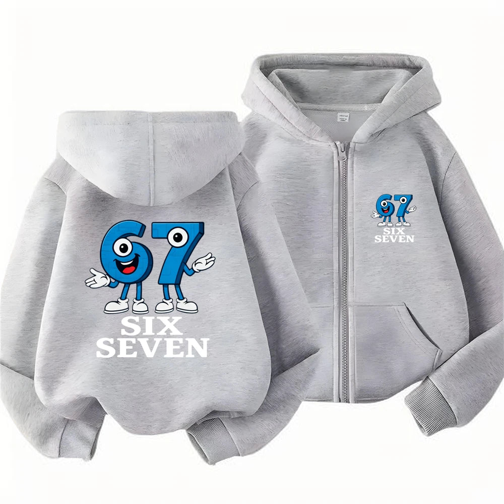 VibeWear™ — Hoodie Zippé Enfant