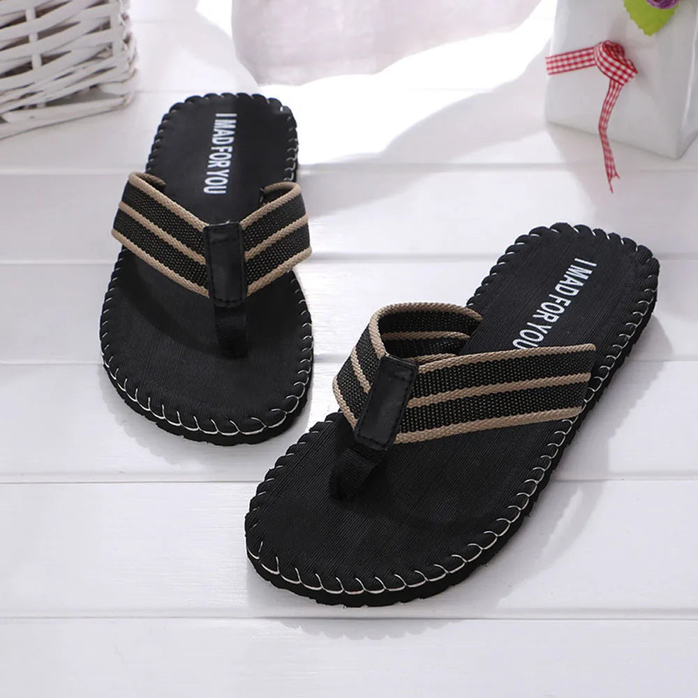 VibeWear™ Tongs Homme EVA Antidérapantes — Plage & Quotidien Été Pointures 40-44