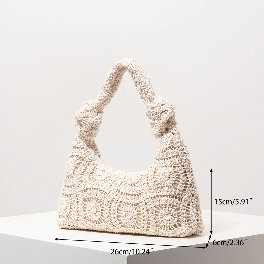VibeWear™ Sac de Plage Femme Bohème Floral — Style Été Vacation