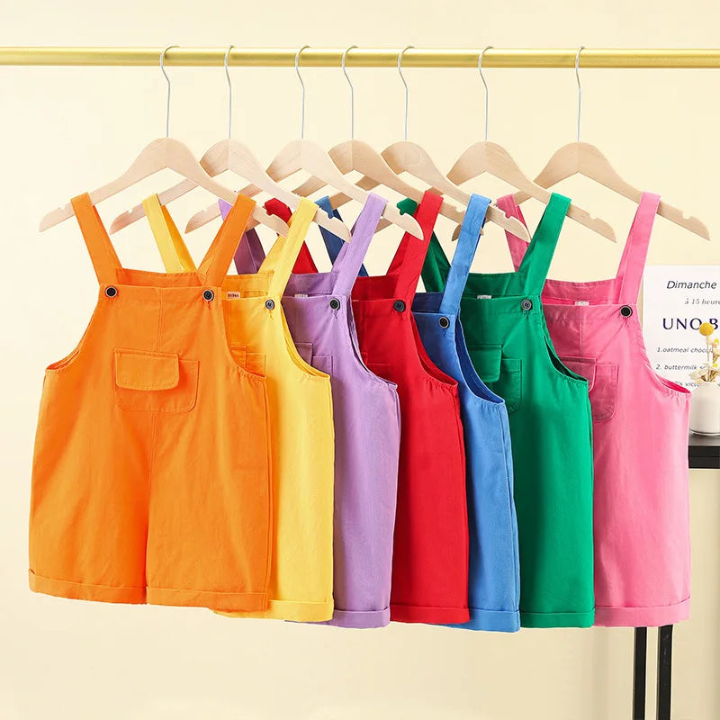VibeWear™ — Short Bretelles Candy Enfant