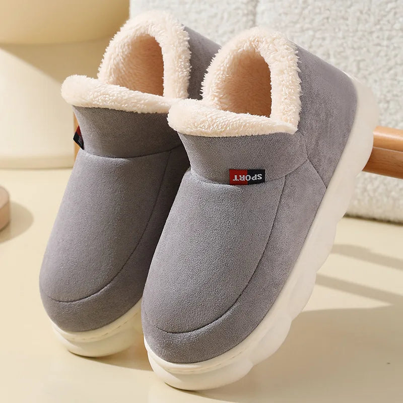 Chaussons Femme Hiver en Peluche