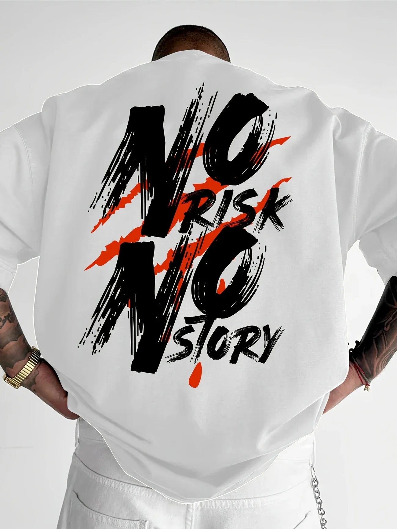 VibeWear™ — T-shirt Streetwear Bold Letters Homme