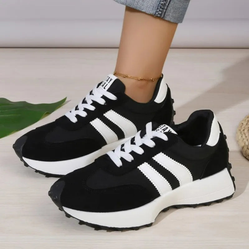 Sneakers Femme Chunky à Talon Caché