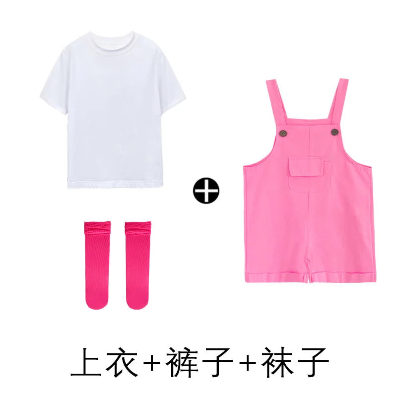 VibeWear™ — Short Bretelles Candy Enfant