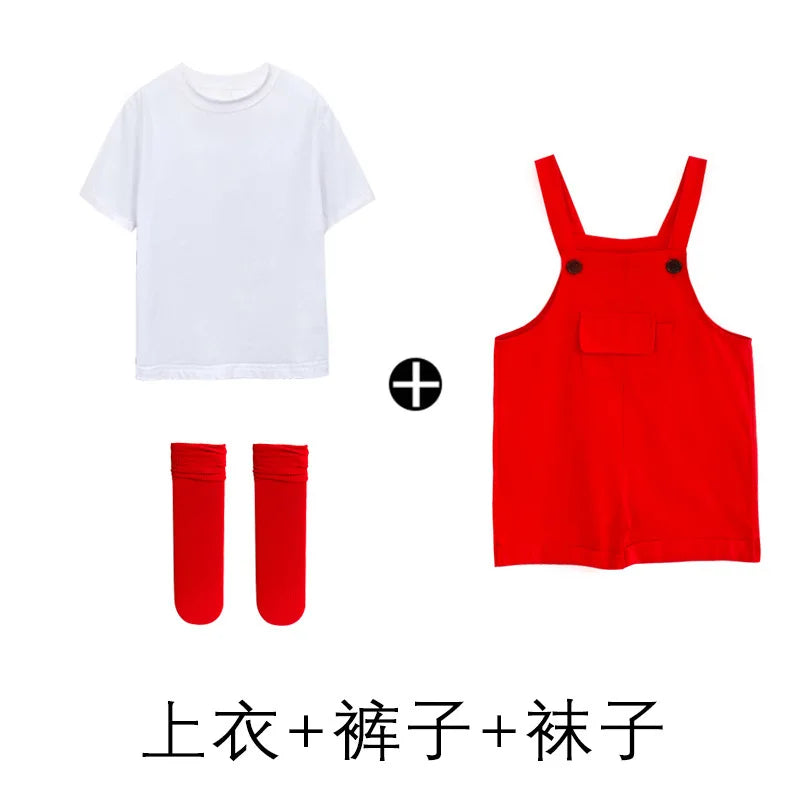 VibeWear™ — Short Bretelles Candy Enfant