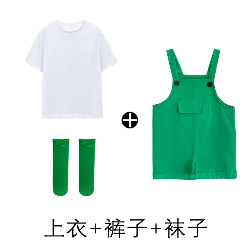VibeWear™ — Short Bretelles Candy Enfant