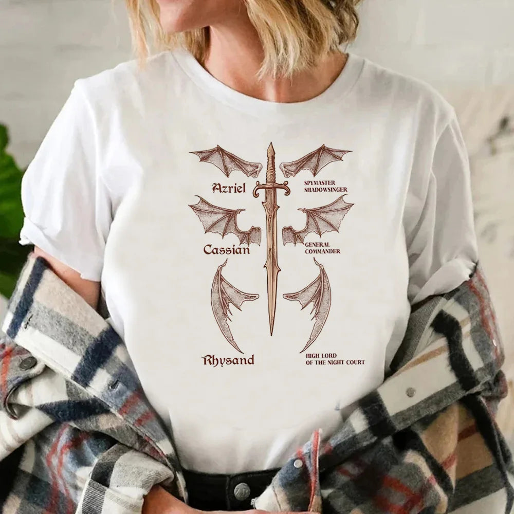 T-shirt Acotar Y2K Femme — VibeWear