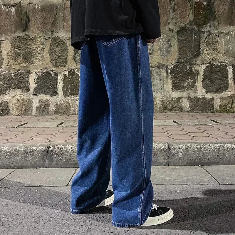 VibeWear™ Jean Homme Baggy Streetwear Style Coréen — 3 Coloris S-3XL