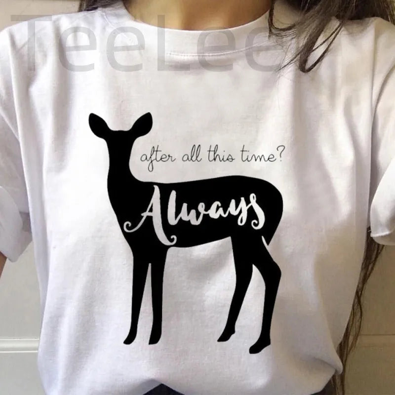 T-shirt Always — Deer Graphic — VibeWear