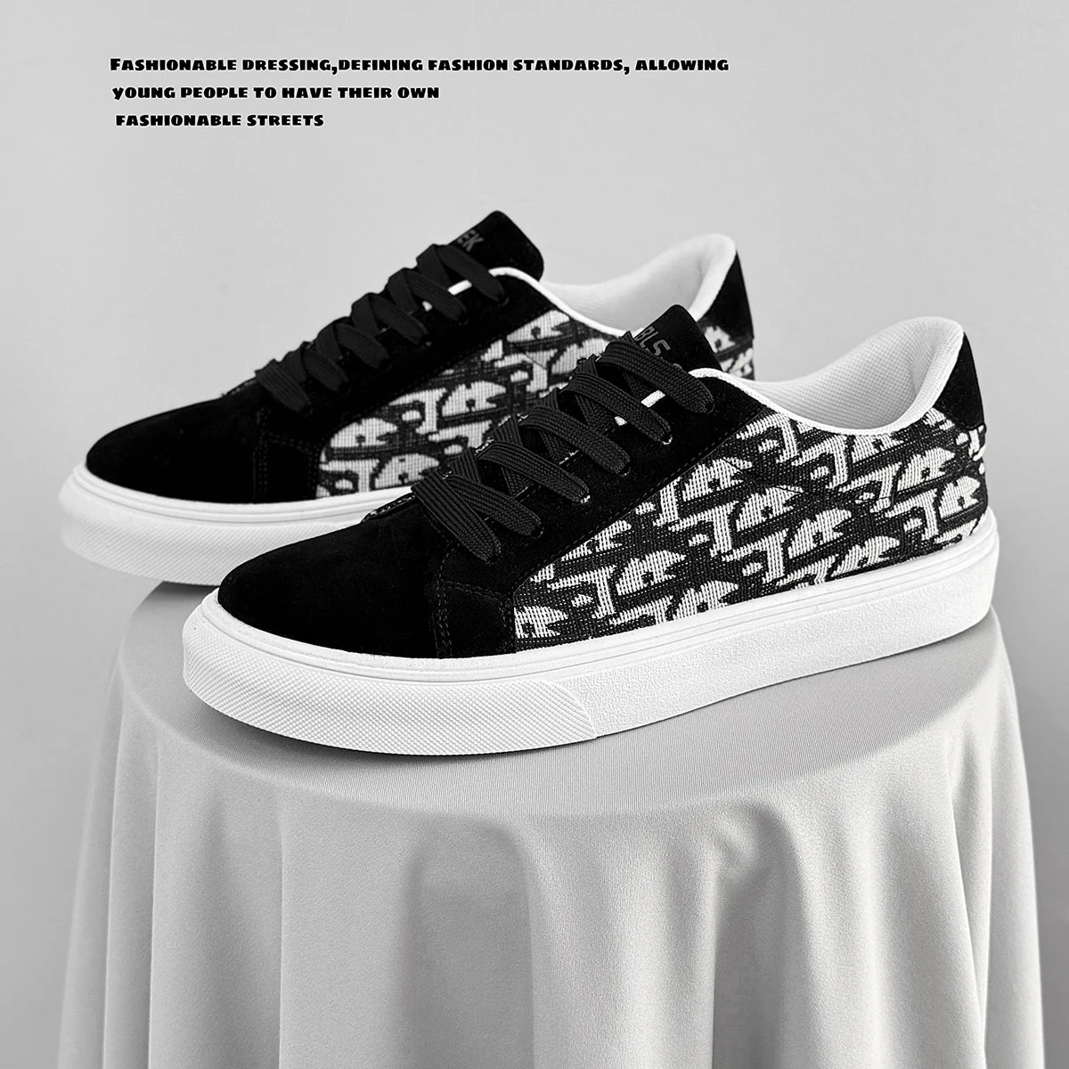 VibeWear™ Sneakers Homme Canvas Style Skate — Légères & Respirantes Pointures 35-48